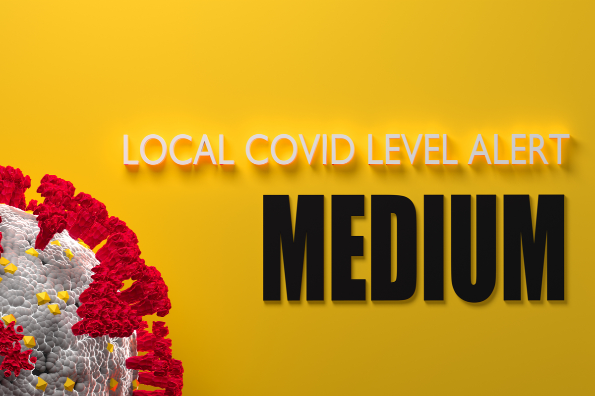LA County moves into the yellow tier category for Covid-19.